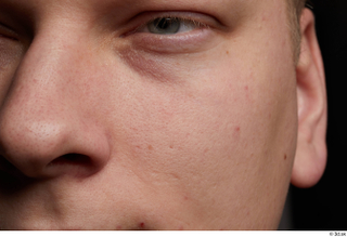 HD Face skin references Tom Jenkins cheek nose skin pores…